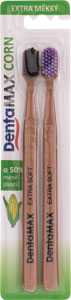 DentaMax Corn zubná kefka extra mäkká 2 ks - Colgate zubná kefka Max White stredná 1+1 | Teta drogérie eshop