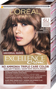 L'Oréal Paris Excellence Creme Universal Nudes permanentná farba na vlasy 6U Tmavá blond - Teta drogérie eshop