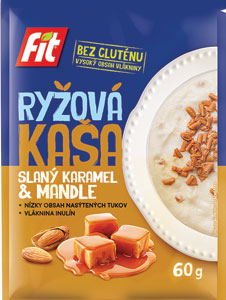 Fit Ryžová kaša slaný karamel 60 g