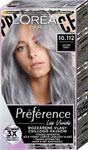 L'Oréal Paris Préférence Vivid Colors permanentná farba na vlasy 10.112 Soho - Silver Grey, 60+90+54 ml - Teta drogérie eshop