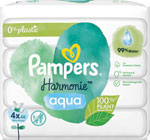 Pampers Wipes vlhčené utierky Harmonie aqua 192 ks - Teta drogérie eshop