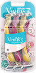 Gillette Venus3 jednorázový holiaci strojček Dragonfruit 6 ks - Teta drogérie eshop