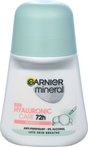 Garnier Mineral Hyaluronic Ultra Care guľôčkový antiperspirant 50 ml - Teta drogérie eshop