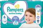 Pampers Active Baby detské plienky veľkosť 6 48 ks