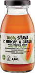 ZDRAVO šťava 100 % mrkvovo-jablková 0,2 l