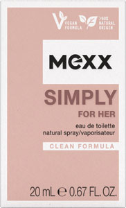 Mexx dámska toaletná voda Simply for her 20ml