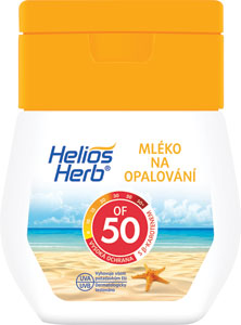 Helios Herb mlieko na opaľovanie OF 50 50 ml