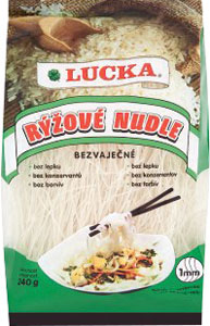 Lucka ryžové rezance 1 mm bez lepku 240 g