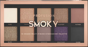 Profusion paletka očných tieňov Smoky