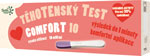 Healthies Tehotenský test Comfort 1 ks - You & me lubrikované kondómy Strawberry 3 ks | Teta drogérie eshop