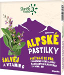 Healthies Alpské pastilky šalvia a vitamín C 20 pastiliek - Teta drogérie eshop