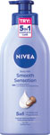 Nivea krémové telové mlieko Smooth Sensation 625 ml - Teta drogérie eshop