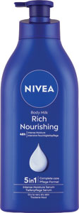 Nivea výživné telové mlieko Body Milk 625 ml