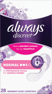 Always inkontinenčná intimka Normal 28 ks