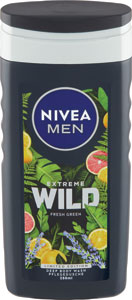 Nivea Men sprchovací gél Extreme Wild Fresh Green 250 ml - Sirios herb sprchovací gél Energy 500 ml | Teta drogérie eshop