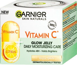 Garnier Skin Naturals denná rozjasňujúca starostlivosť s vitamínom C 50 ml - Teta drogérie eshop