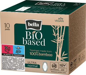 Bella Bio based hygienické vložky Normal 10 ks - Teta drogérie eshop