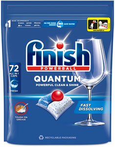 Finish Quantum All in 1 tablety do umývačky riadu 72 ks