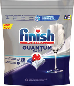 Finish Quantum All in 1 tablety do umývačky riadu 36 ks