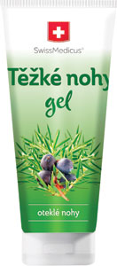 SwissMedicus gél ťažké nohy 200 ml