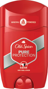 Old Spice tuhý deodorant Pure Protection 65 ml - Dove antiperspirant stick 50 ml Men Clean Comfort | Teta drogérie eshop