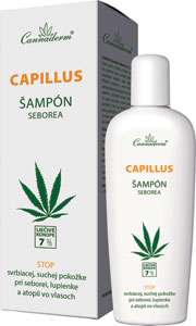 Cannaderm Capillus šampón Seborea 150 ml