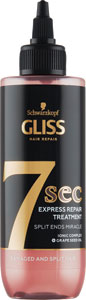 Gliss expresná regeneračná kúra 7s Split ends Miracle 200 ml - Green Pharmacy kondicionér - maska proti vypadávaniu vlasov lopúch a pšeničné proteíny 300 ml | Teta drogérie eshop