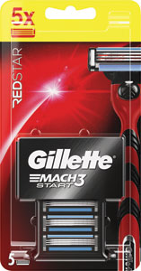 Gillette Mach3 Start náhradné hlavice 5 ks  - Teta drogérie eshop