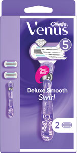 Venus Swirl Deluxe smooth strojček + 2 náhradné hlavice - Teta drogérie eshop