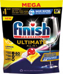 Finish Ultimate All in 1 tablety do umývačky riadu Lemon Sparkle 60 ks - Jar Platinum Plus tablety do umývačky riadu Citrón 63 ks | Teta drogérie eshop