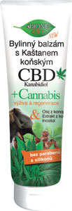Bio CBD+CANNABIS Konský bylinný balzam 300 ml - Teta drogérie eshop