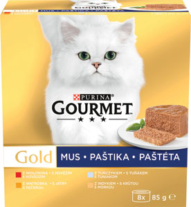 Gourmet Gold paštéka 8x85 g