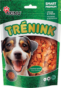 Akinu kačacie kocky tréningové pre psov 120 g