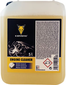 Coyote čistič motorov 5 l - Coyote antibakteriálny čistič čalúnenia a plastov 500 ml | Teta drogérie eshop