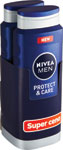 Nivea Men sprchovací gél Protect&Care dvojbalenie 2x500 ml - Bruno Banani sprchový gél Man´s best 250 ml | Teta drogérie eshop