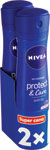 Nivea antiperspirant Protect&Care dvojbalenie 2x150 ml - Dove antiperspirant 150 ml Original | Teta drogérie eshop
