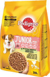 Pedigree granule s kuracím a ryžou pre psov malých plemien 500 g 