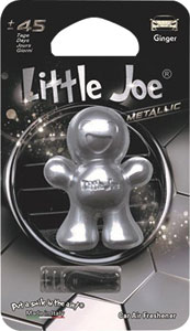 Little Joe osviežovač vzduchu 3D Metallic Ginger - Little Joe osviežovač vzduchu Scented Cards Fresh Mint | Teta drogérie eshop