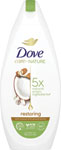 Dove sprchový gél Restoring Kokos 225 ml - Palmolive sprchovací gél Naturals Milk & Honey pumpa 750 ml | Teta drogérie eshop