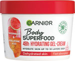 Garnier Body Superfood telový krém Watermelon 380 ml - Dermacol trblietavé hydratačné mlieko Glitter My Body Shimmering Lotion 200 ml | Teta drogérie eshop