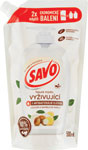 Savo tekuté mydlo náplň Zázvor & Bambucké maslo s antibakteriálnou zložkou 500 ml - Teta drogérie eshop