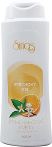 Sirios herb sprchovací gél Pomarančové kvety 500 ml