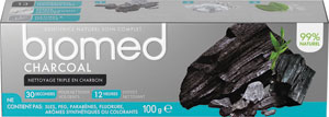 Biomed zubná pasta s prírodným uhlím Charcoal 100 g