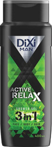 Dixi Man sprchovací gél Active Relax 3 in 1 400 ml