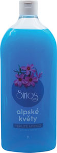 Sirios herb tekuté mydlo Alpské kvety 1 l - Teta drogérie eshop
