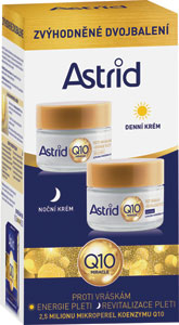 Astrid denný a nočný krém proti vráskam Q10 duopack 2 x 50 ml