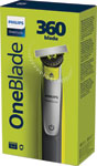 Philips OneBlade 360 elektrický holiaci strojček na tvár - Philips OneBlade elektrický holiaci strojček na tvár a telo | Teta drogérie eshop