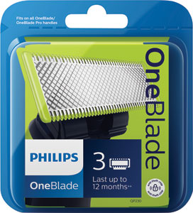 Philips OneBlade náhradné čepele 3 ks