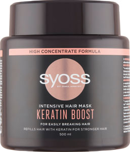 Syoss intenzívna vlasová maska Keratin Boost 500 ml