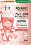 Garnier Skin Naturals textilná maska s probiotickými frakciami 22 g - Eveline Ampoule pleťová maska Peptide 8 ml | Teta drogérie eshop